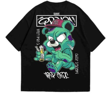 Camiseta Oversized Tripside Street Bear