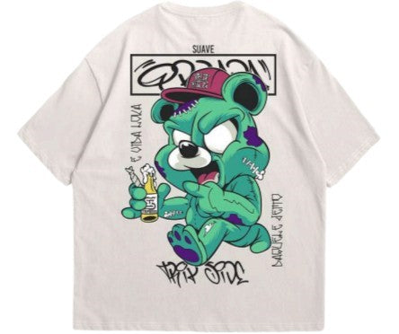 Camiseta Oversized Tripside Street Bear